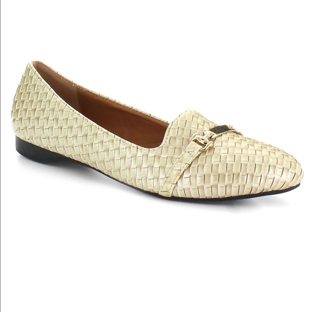 Seven7 Pearl Gigi Buckle Flats Size 7 - Picture 9 of 9